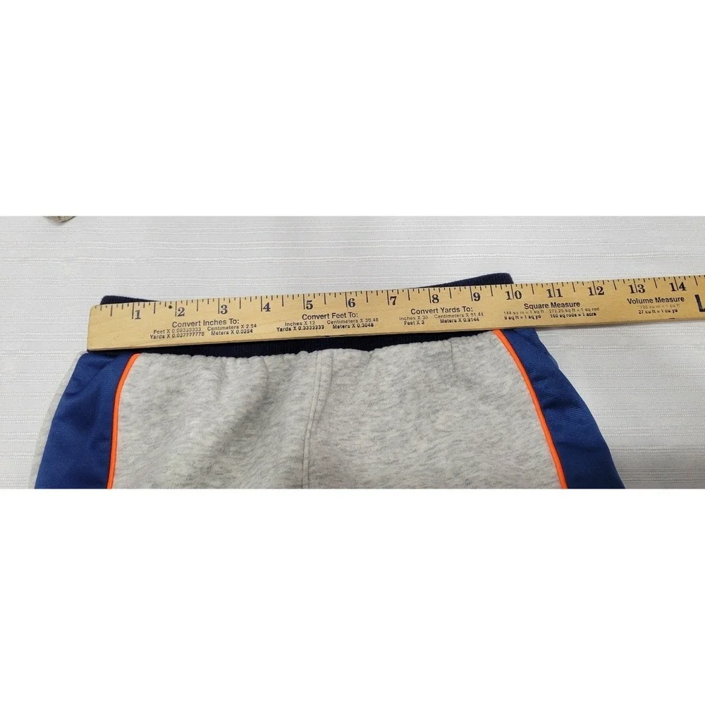 Activewear Kids Size 6 Gray Blue Tracksuit Hoodie & Joggers by Jumping Bean Set